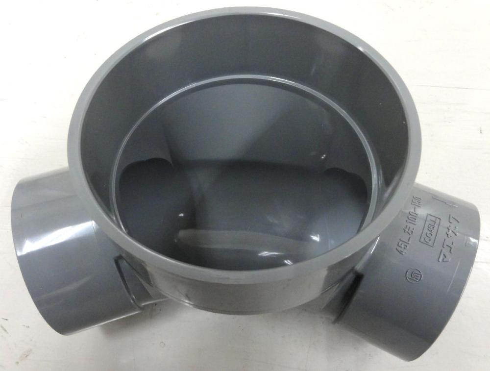 ビニマス４５度曲り　Ｍ－４５Ｌ左１００－１５０