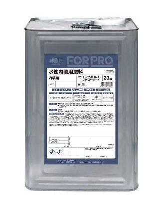 業務用塗料　ＦＯＲＰＲＯ　水性内装用塗料　白　２０ｋｇ