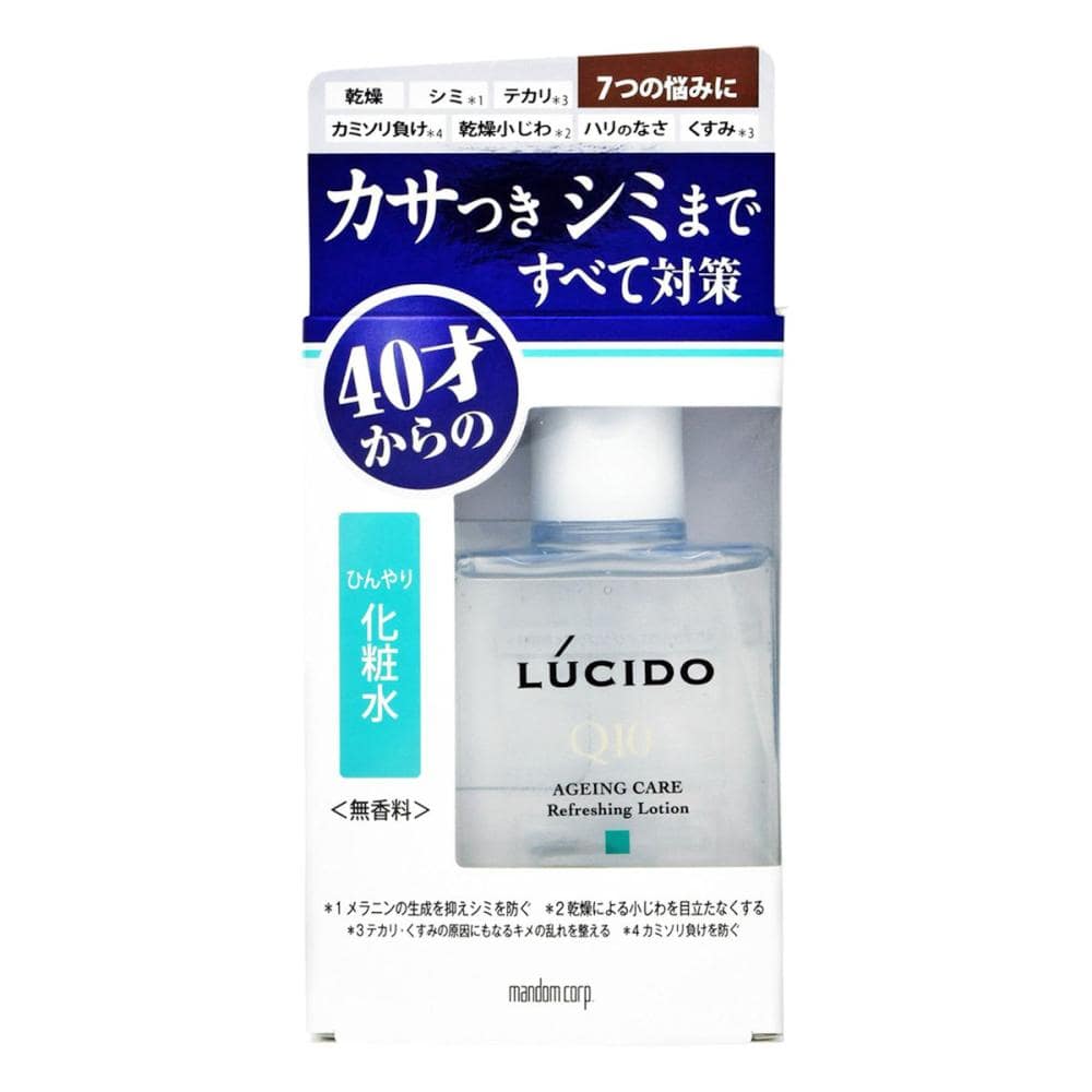 マンダム　ルシード　薬用トータルケアひんやり化粧水　１１０ｍＬ
