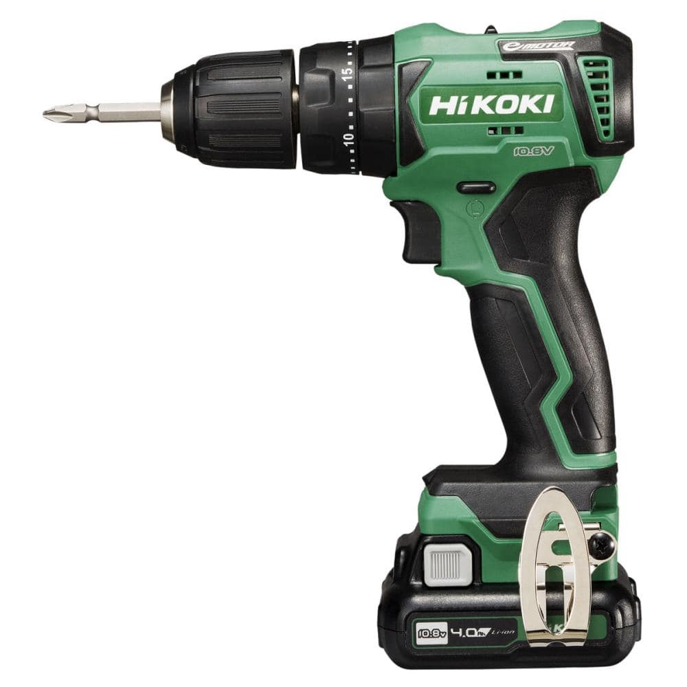 ＨｉＫＯＫＩ（ハイコーキ）１０．８Ｖコードレス振動ドライバドリル　電池２個付　ＤＶ１２ＤＤ（２ＬＳ）
