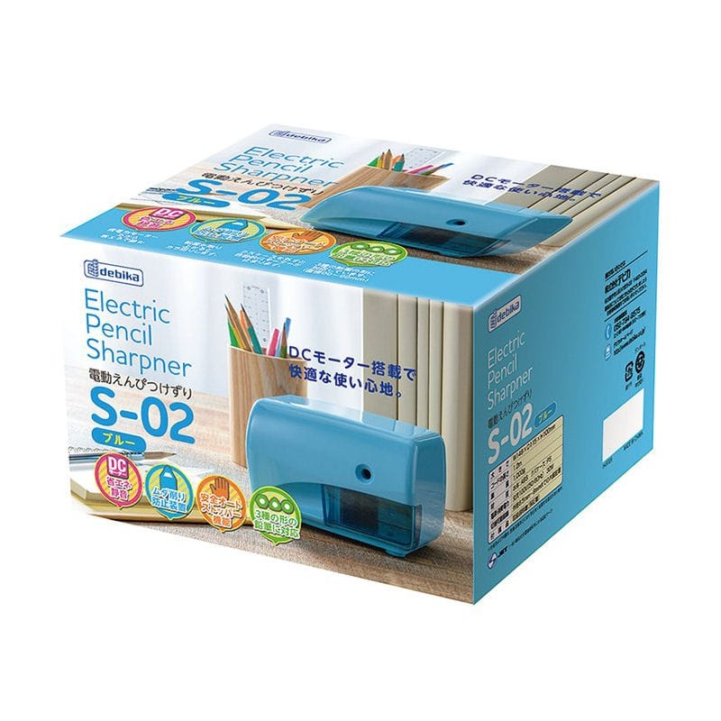 デビカ　電動鉛筆削り　ブルー　Ｓ－０２