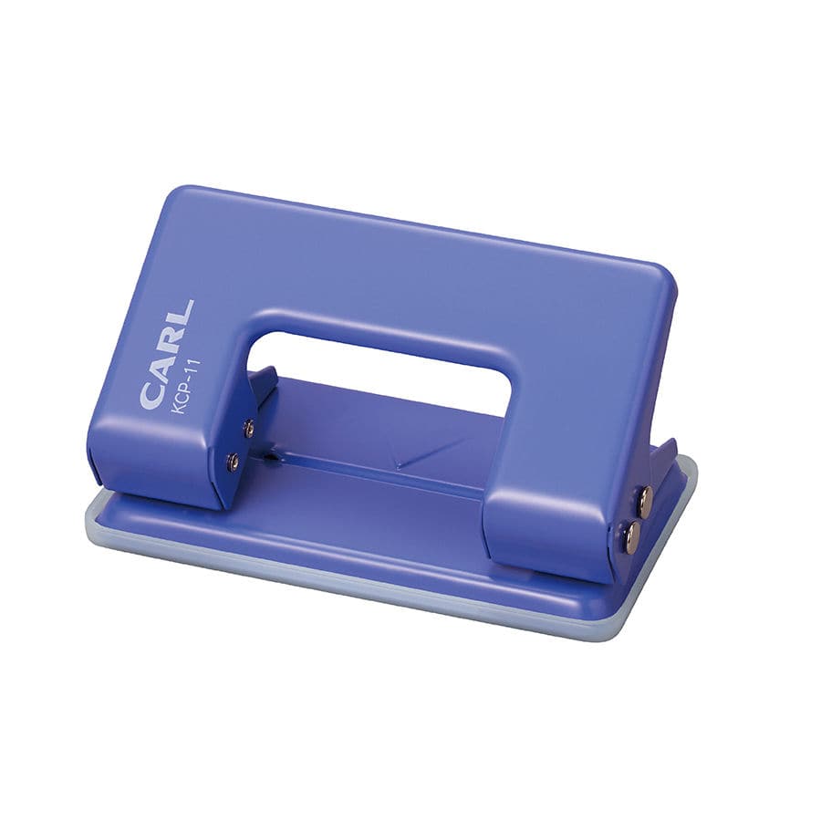 カール　２穴パンチ　ブルー　ＫＣＰ－１１－Ｂ