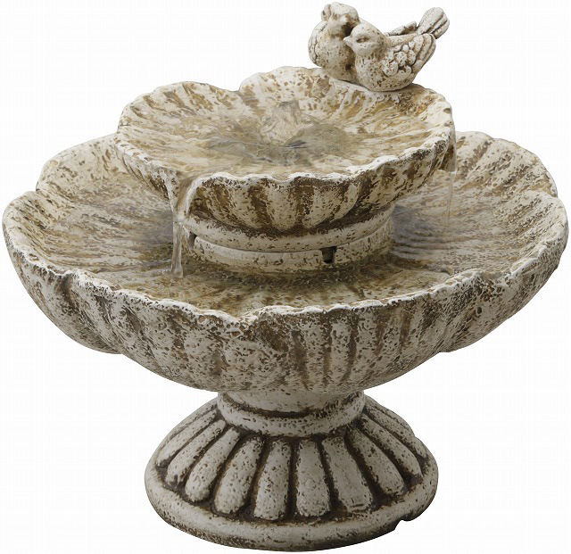 ソーラーファウンテン　バードバス