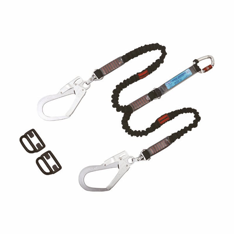 藤井電工　ツヨロン　フルハーネス用２ノビロンランヤード　ＴＨＬ－２－ＮＶ９３ＳＶ－２１ＫＳ－２Ｒ２３－ＢＰ