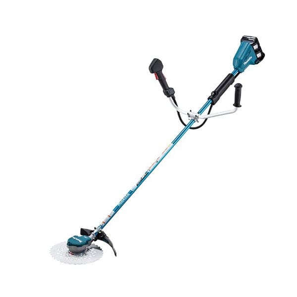 マキタ　充電式草刈機　１８Ｖ×２本　６Ａｈ　非対称ハンドル　ＭＵＲ３６８ＡＤＧ２