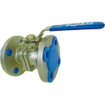 フジキン　ステンレス鋼製１ＭＰａフランジ式２ピースボール弁１５Ａ（１／２）＿