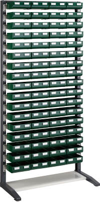 ＴＲＵＳＣＯ　ＵＰＲ型ライトビンラック　Ｋ－２０ＧＸ６８個＿