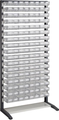 ＴＲＵＳＣＯ　ＵＰＲ型ライトビンラック　Ｂ－ＰＸ６８個＿