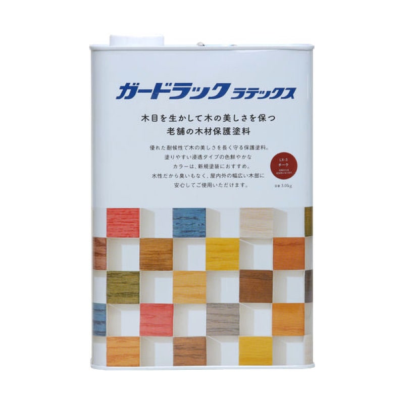 ガードラックラテックス３．０ｋｇチーク