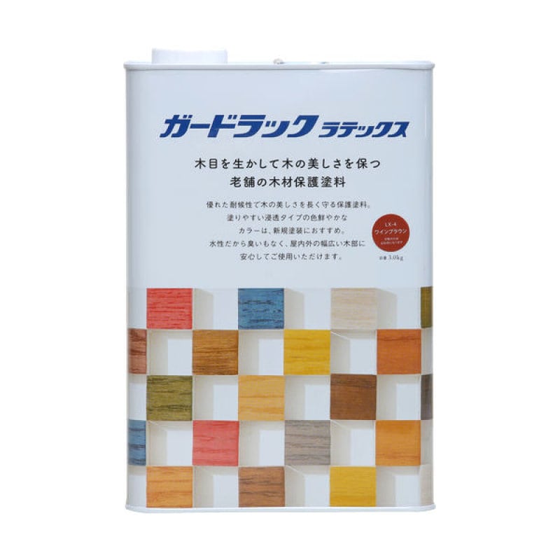 ガードラックラテックス３．０ｋｇワインブラウン