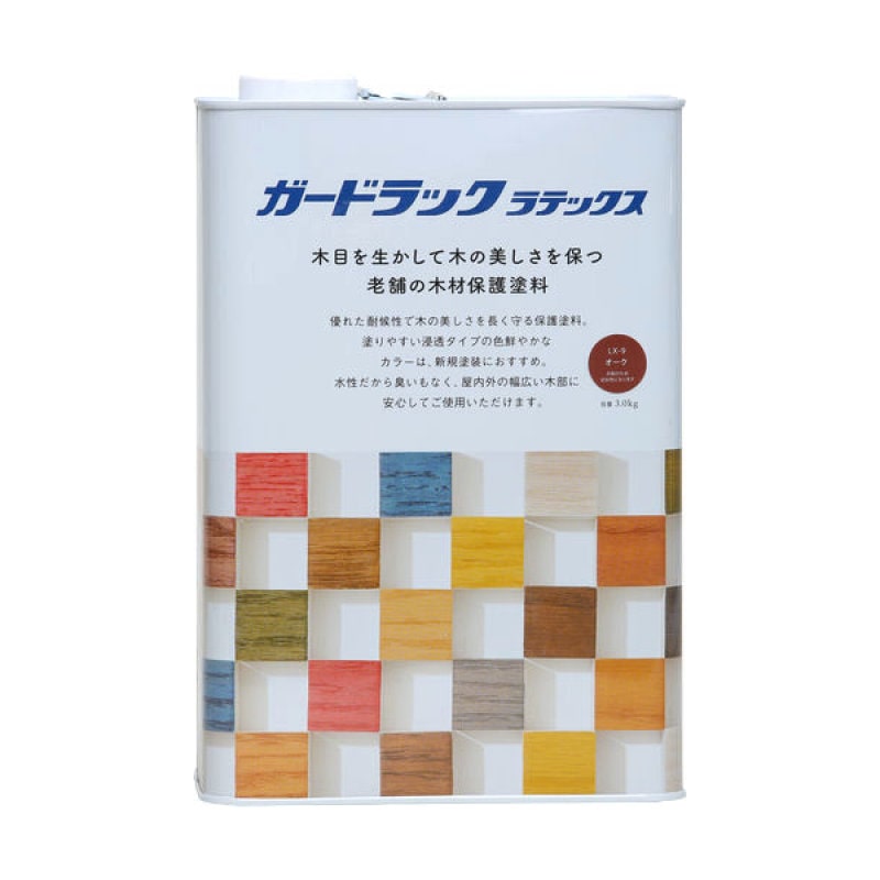 ガードラックラテックス３．０ｋｇオーク