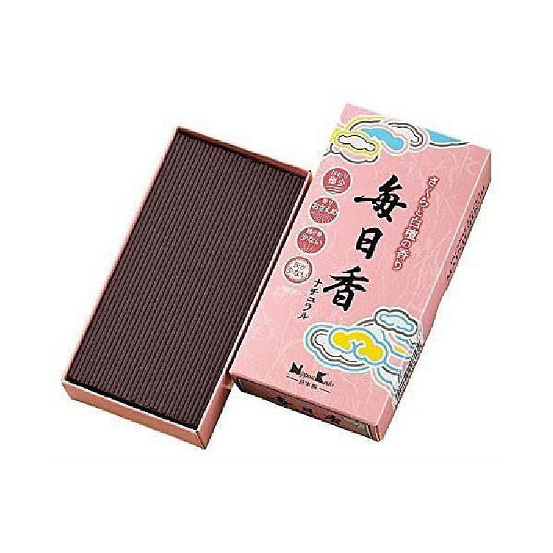 日本香堂　毎日香ナチュラル　さくらと白檀の香り　バラ詰め　１１０ｇ