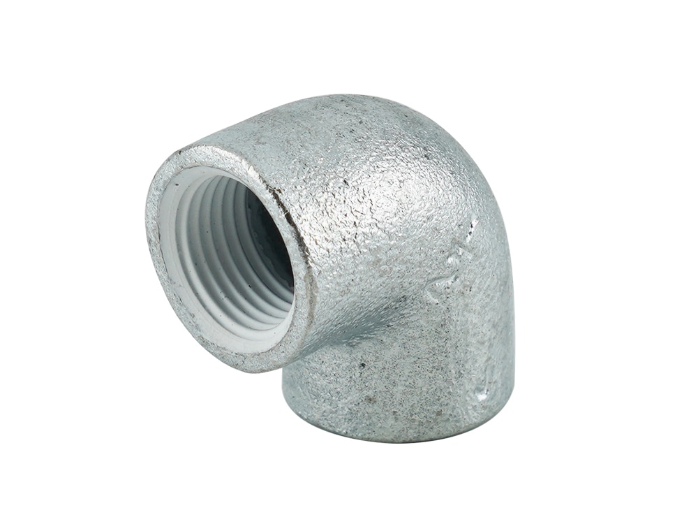 ＺＤＷ－１５－Ｌ　ＺＤ継手　白　エルボ１／２