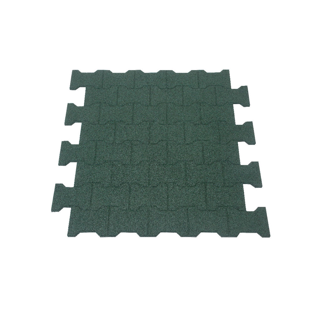 你的品牌名　ペイビングラバーマット　グリーン