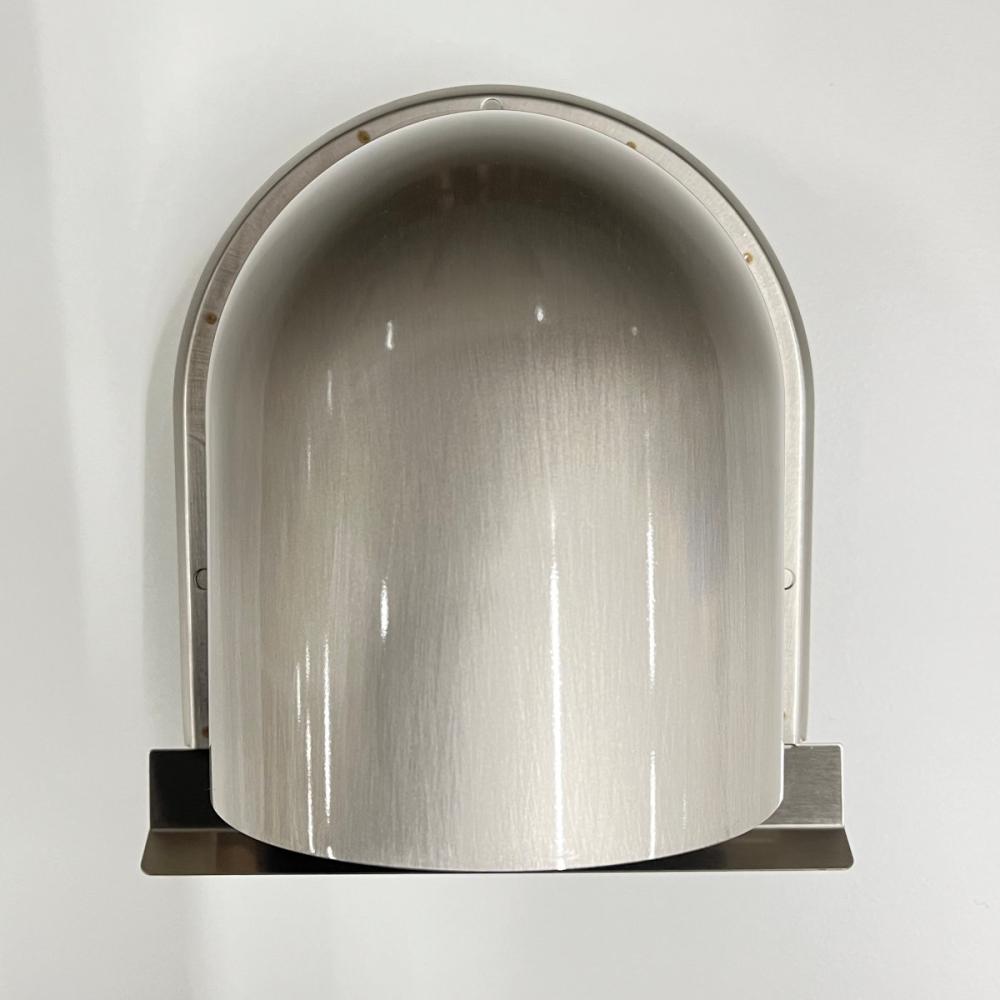 ステンＵ型フード付ガラリ　１００ｍｍ