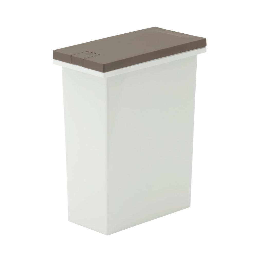 アテーナライフ　簡単に開くタッチペール　２０Ｌ　ブラウン