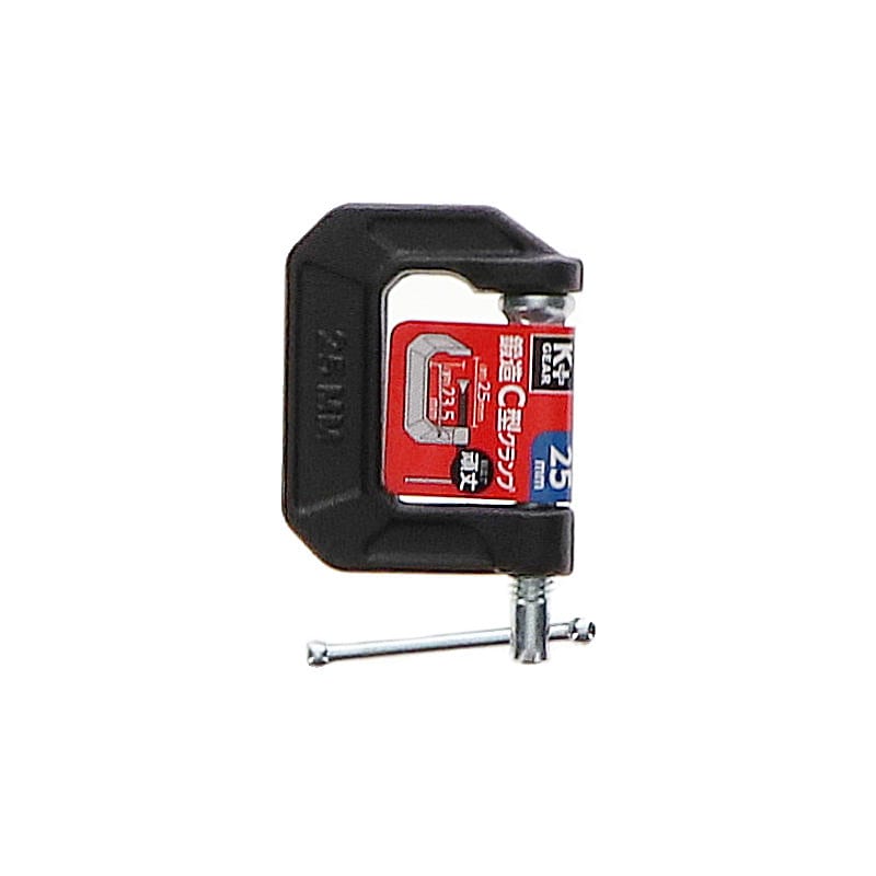 Ｋ＋ＧＥＡＲ　鍛造Ｃ型クランプ　２５ｍｍ