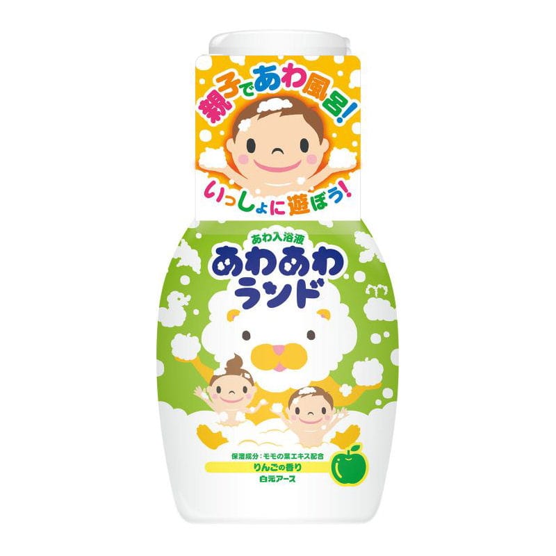 白元アース　あわ入浴剤　あわあわランド　リンゴの香り　３００ｍＬ