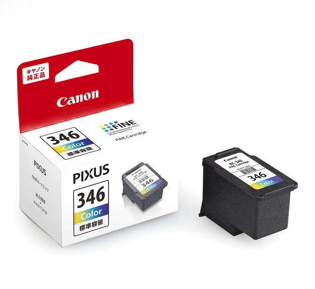 キヤノン　純正インクカートリッジ　ＢＣ－３４６／３４５　３色カラー　ＢＣ－３４６
