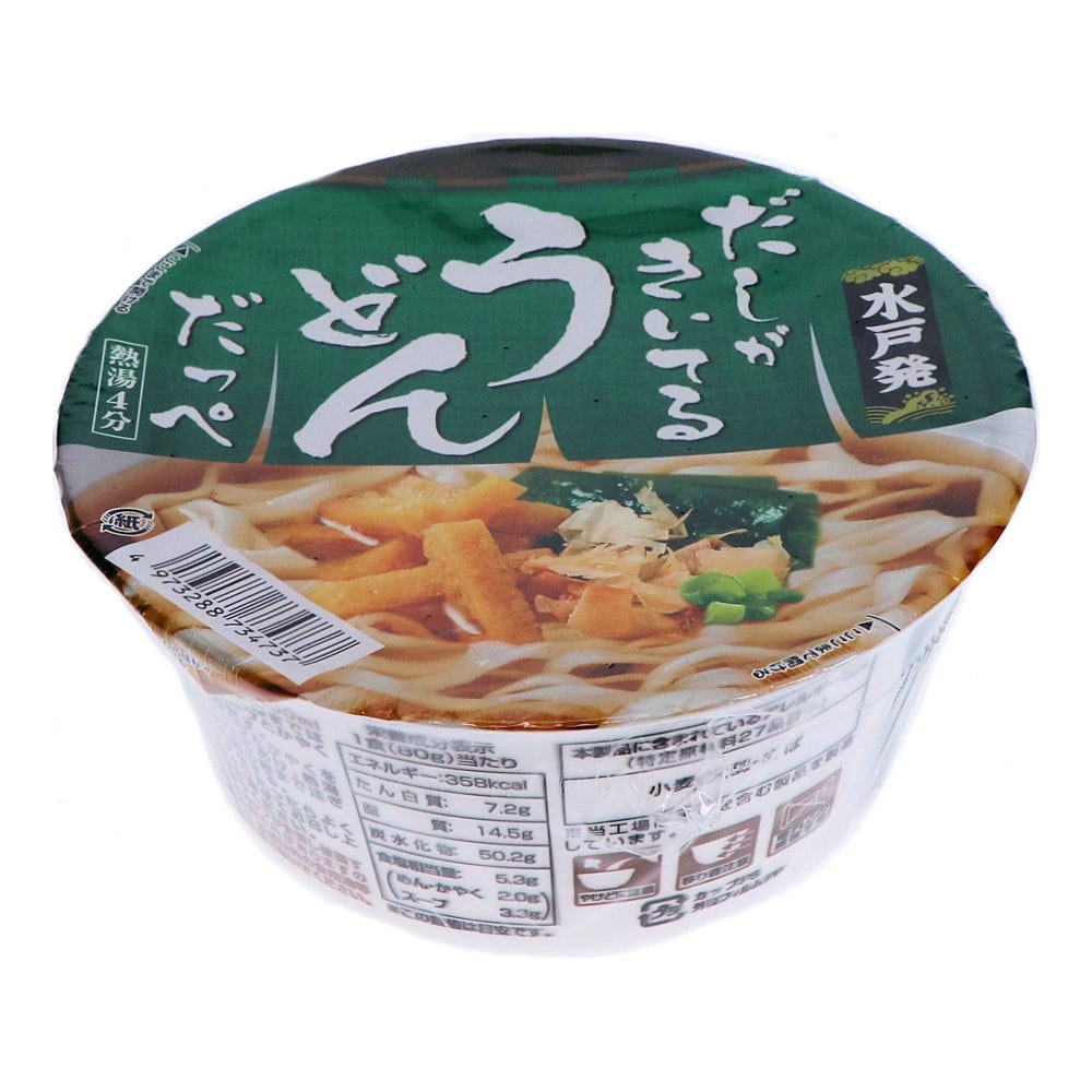 麺のスナオシ　だしがきいてるうどんだっぺ　８０ｇ