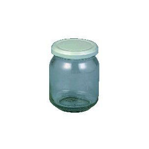 石塚ガラス　ジャム瓶　キャップ付　２５５ｍＬ