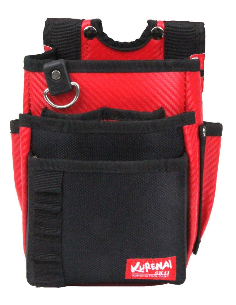 紅　腰袋３段　ＳＫＣ２－４ＲＤ