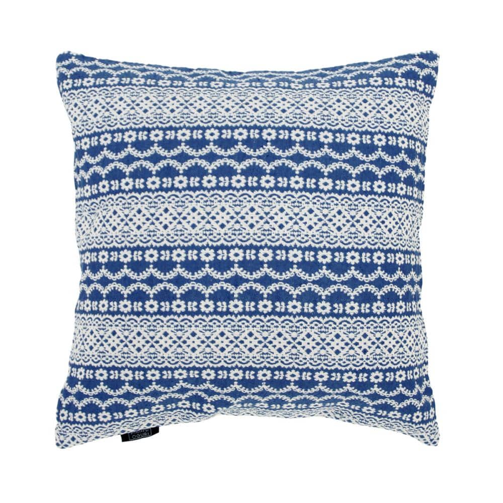 クッションカバー　４５×４５ｃｍ　コペン　ネイビー