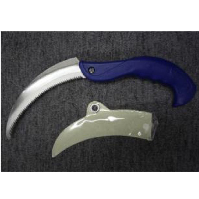 緑館　ステンレス鋸鎌　樹脂ハンドル