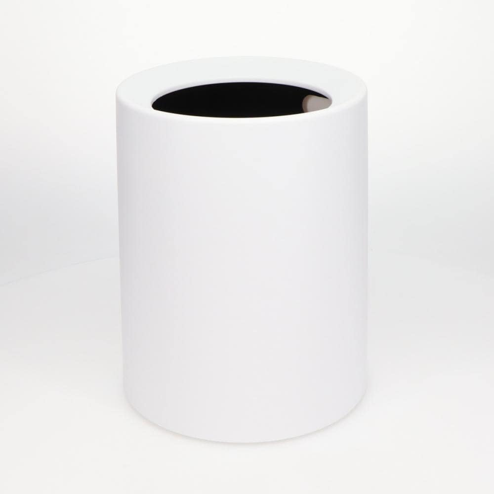 袋が見えないくず入れ　６Ｌ　ホワイト