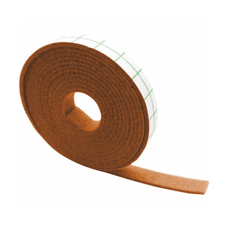 和気産業　フェルトテープ　茶　１０×１８００　ＦＵ－３６２