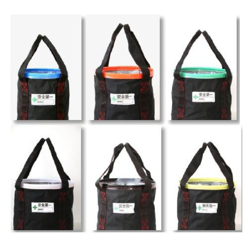 椿モデル　ＸＯ荷揚げバケツ　橙Ｌ　８０ｋｇ　直径２７０ｍｍ×高さ２９０ｍｍ