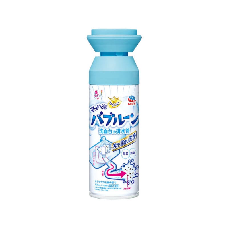 アース製薬　らくハピ　マッハ泡バブルーン　洗面台の排水管　２００ｍＬ