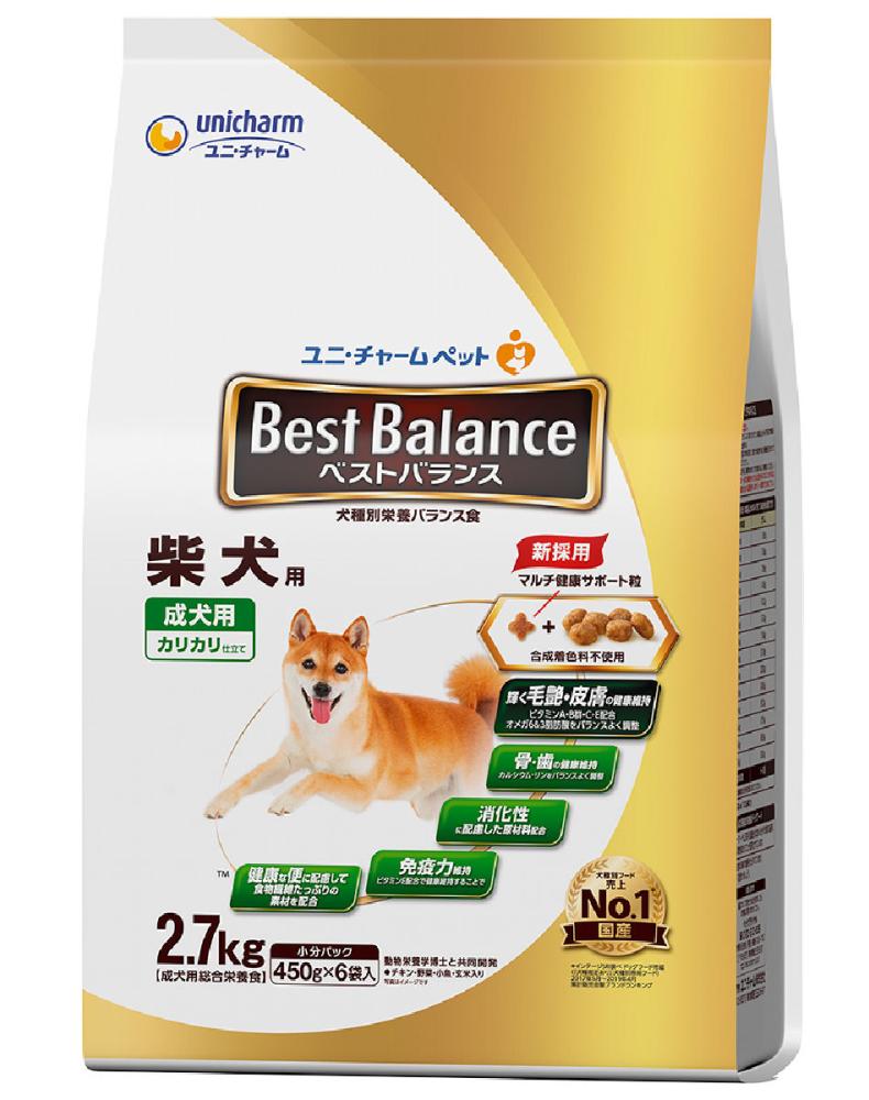 ベストバランス　カリカリ仕立て　柴犬用　成犬用　２．７ｋｇ