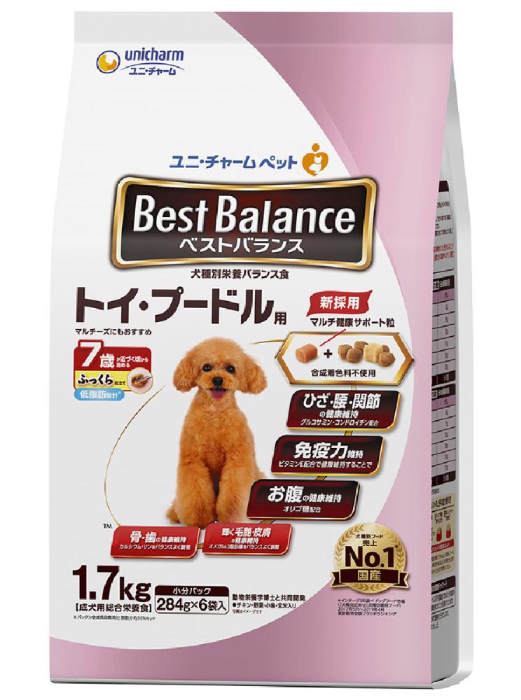 ベストバランス　ふっくら仕立て　トイプードル用　７歳　１．７ｋｇ