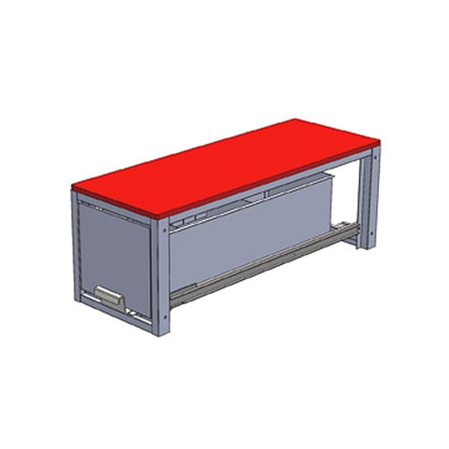 ジェフコム　システムキャビネット連続引出　ＳＣＴ－Ｄ０１