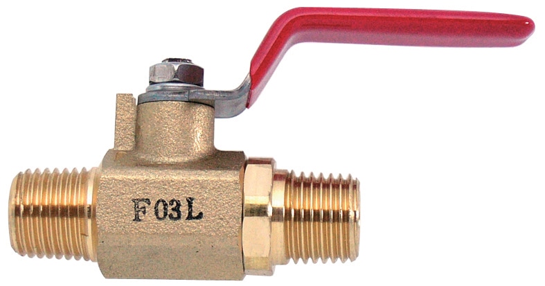 新潟精機　ボールコック　スチールレバー　めねじ用×めねじ用　ＡＧ－Ｃ－７２２