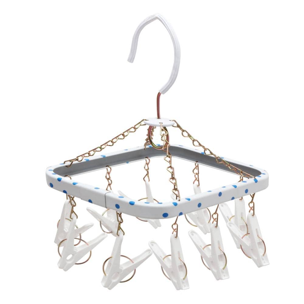 アテーナライフ　スチールミニハンガー　１０ピンチ