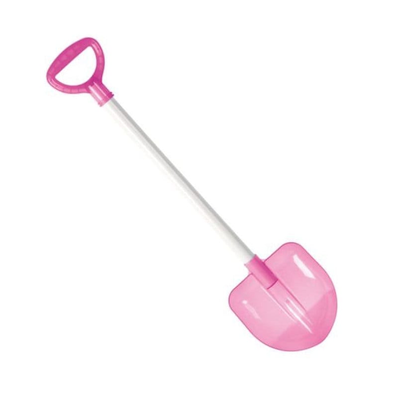 キャプテンスタッグ　ジュニアスコップ　剣型　クリアピンク　ＵＸ－５６３