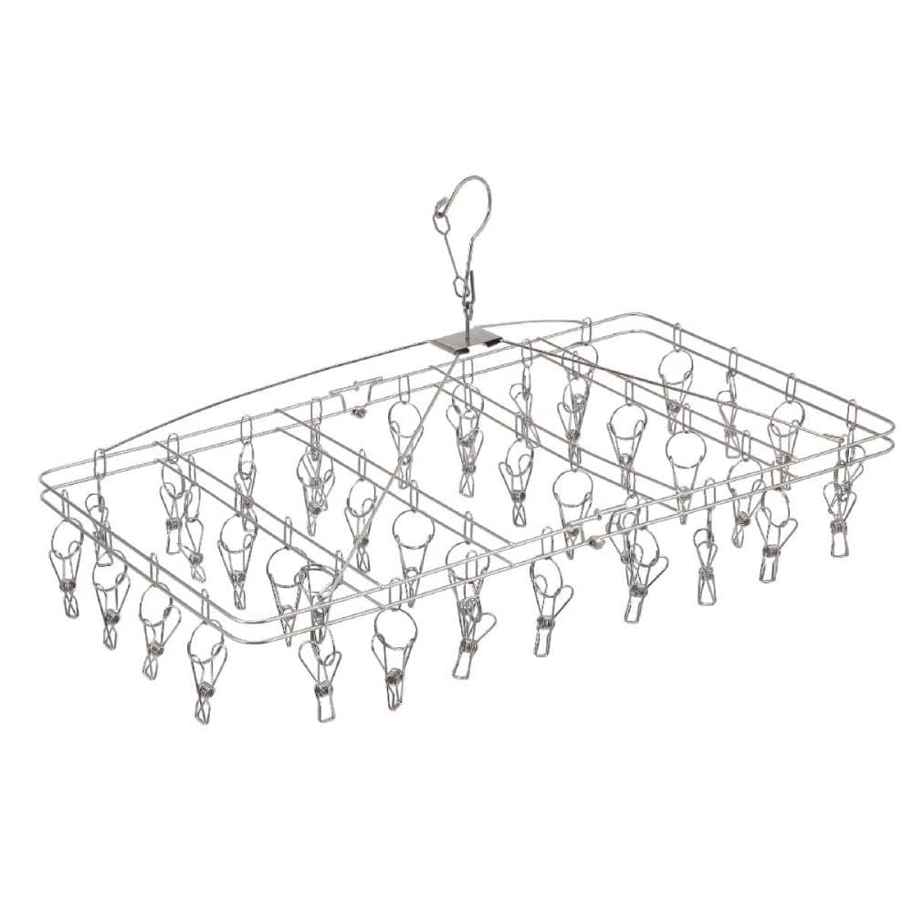 アテーナライフ　オールステンレスハンガー　４０ピンチ