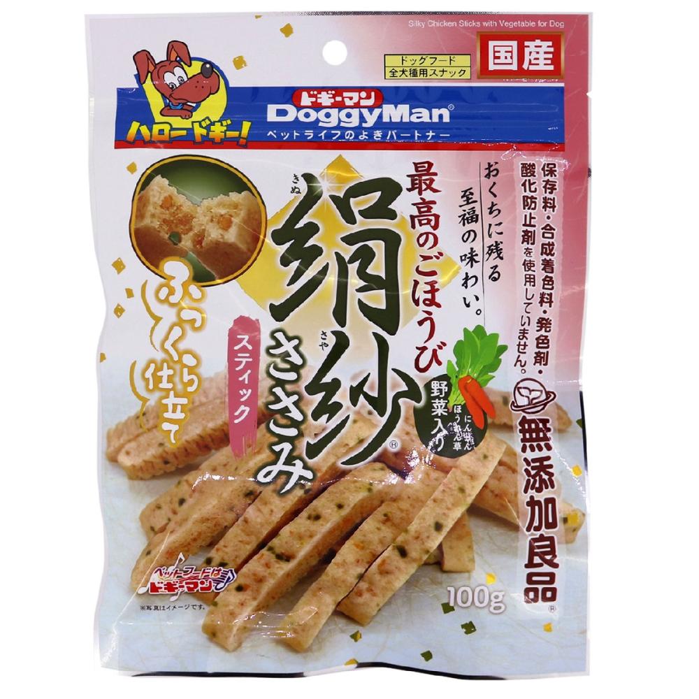 ささみ　スティック　野菜入り