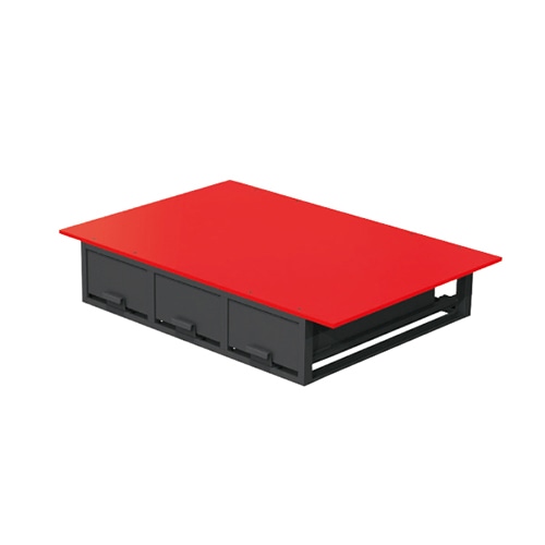 ジェフコム　バンキャビネット（３列引き出し）　ＳＣＴ－Ｆ０５