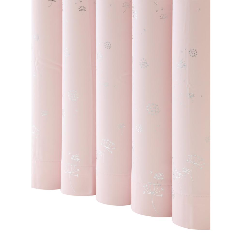 ドレープカーテン　フルリール　ピンク　１００×１３５ｃｍ　２枚組