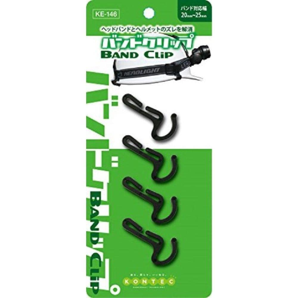 コンテックヘルメット用バンドクリップ　ＫＥ－１４６