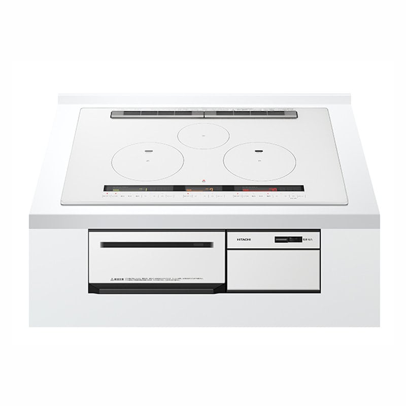 日立　ＩＨクッキングヒーター　ダブルオールメタル対応　トリプルＩＨ　ＨＴ－Ｍ３００ＸＴＷＦ－Ｗ