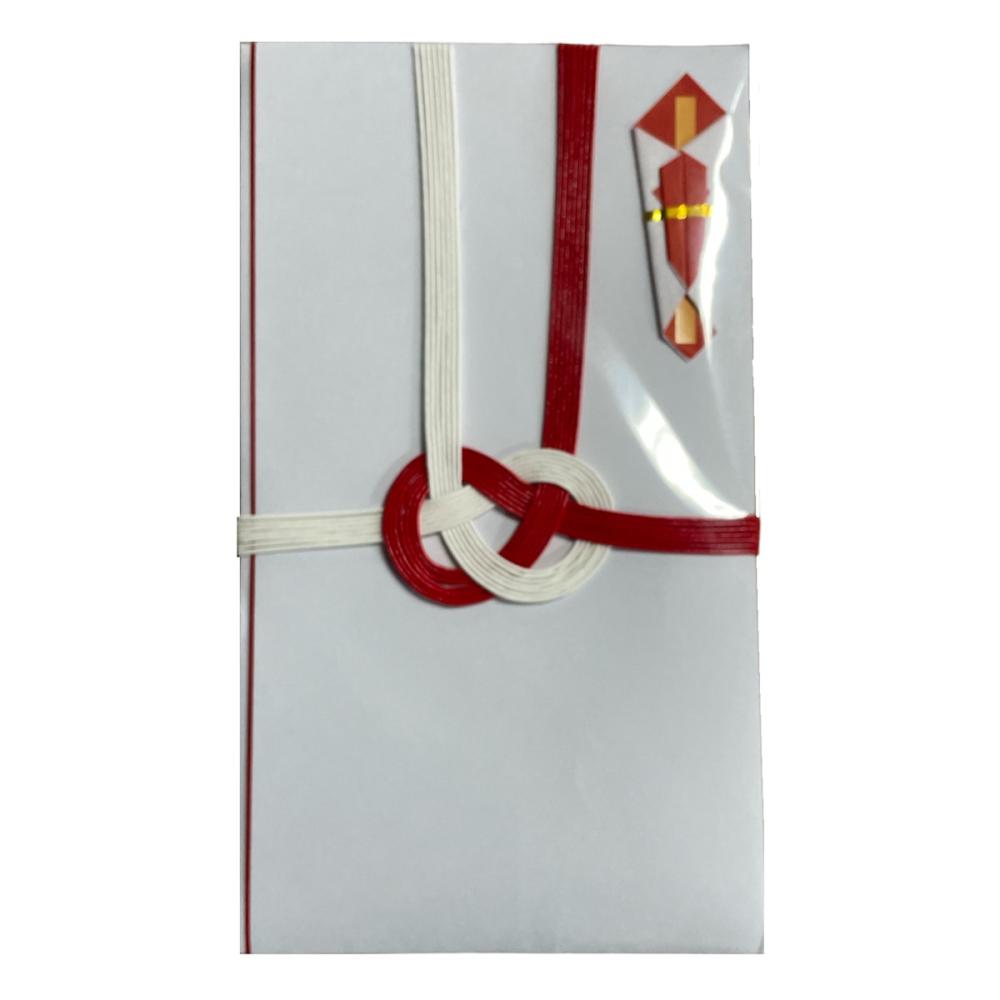 你的品牌名セレクト　東京折　赤白７本　無地　１０枚入り