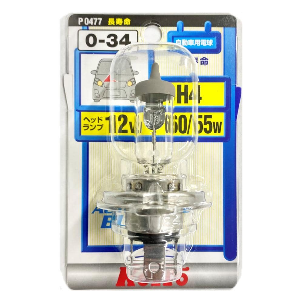 ＫＯＩＴＯ　ヘッドランプ　補修用交換バルブ　Ｐ０４７７　Ｈ４ロングライフ