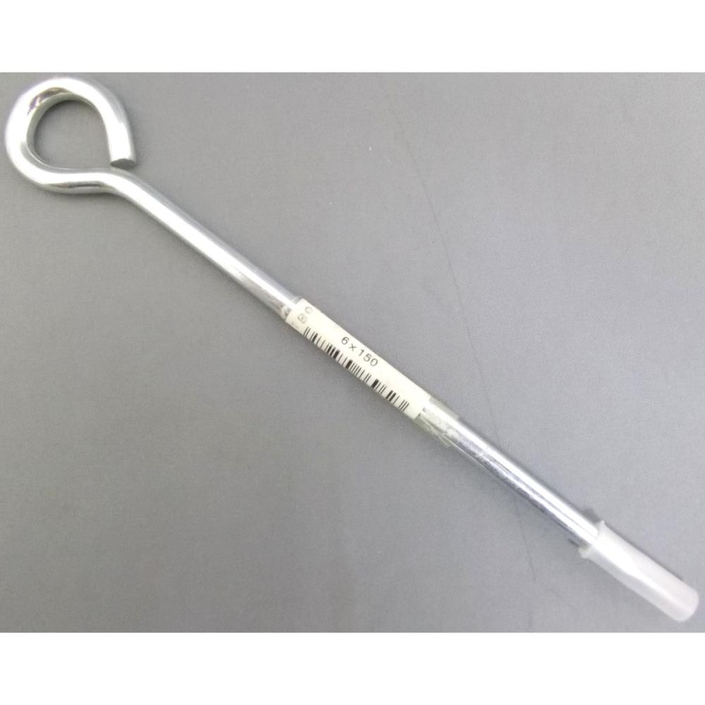 打込み丸カン　６Ｘ１５０