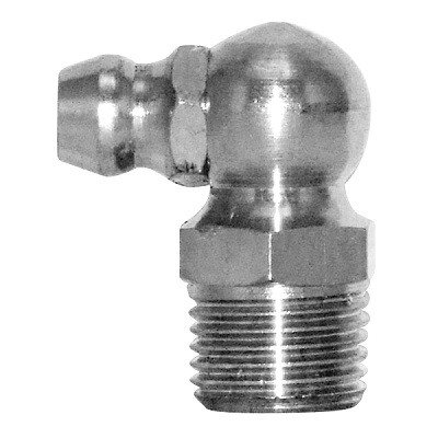 グリースニップル真鍮１００個入９０－１／８ＰＴ