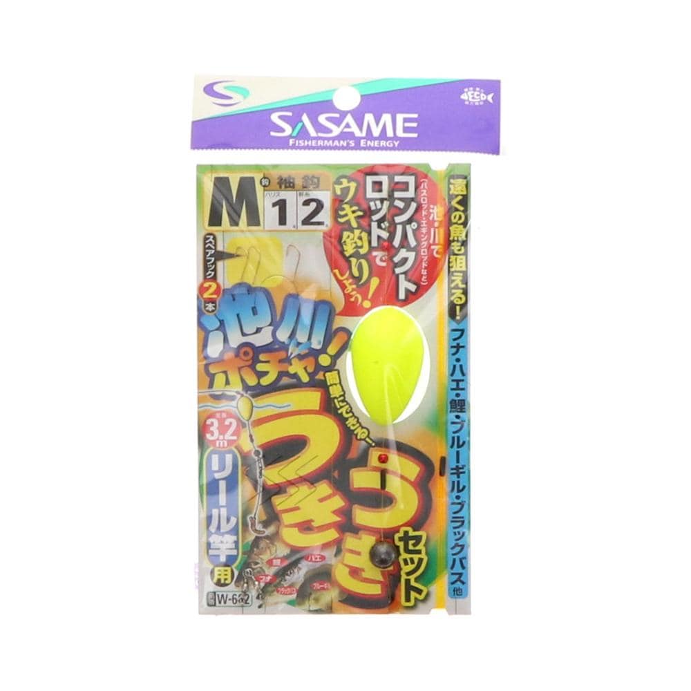 ささめ針　池川ポチャ　うきうき仕掛セット