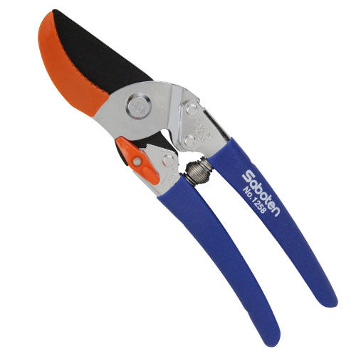 サボテン　アンビル型剪定鋏Ｒ　Ｎｏ．１２５８